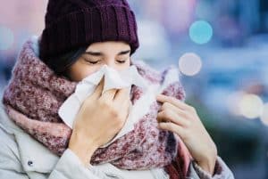 Seasonal cold and flu and health and wellbeing