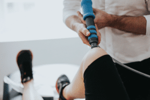 Shockwave therapy for knee tendonitis