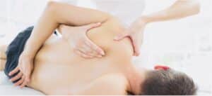 Regular massage sessions ensure proper shoulder alignment, preventing further damage during recovery. 