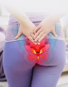 Why target the pelvis and tailbone?